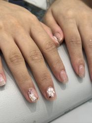 -手牵手美甲