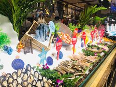 自助取餐区-芭菲盛宴·环球美食(锦城万达广场店)