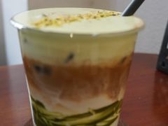 开心果碧螺春拿铁-工页咖啡X COFFEE(龙东路店)