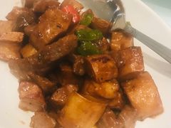 珍菌爆牛肉粒-汤城小厨•粤菜•靓汤(金宝街店)
