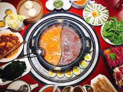 番茄汤锅-蜀滋香鲜鱼火锅(黄金路店)