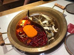 红油锅底-如在蜀毛肚老火锅(怀柔店)