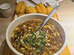 小油条配酸辣汤-味莊·青岛菜(云霄路店)