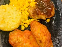 鸡翅配黑椒鸡排-萨莉亚意式餐厅(悦荟广场店)