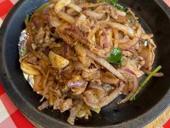 铁板孜然烧烤羊肉-西贝莜面村(上海百联西郊店)