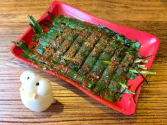 烤韭菜-柿子树炭烤羊腿(金台路店)