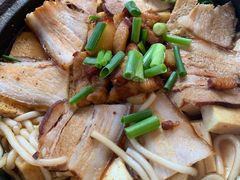 砂锅猪肉炖清水粉条-百花人家(清水镇店)