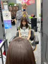 -藤野造型专业烫染接发