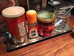 餐具摆设-かごしまラーメン我流風天文館本店