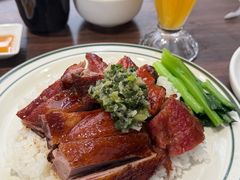 叉烧拼琵琶鸭-新旺茶餐厅(鑫耀·光环live店)