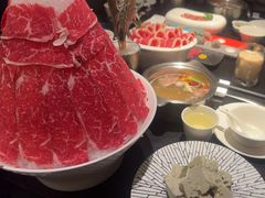 -海上明月海鲜火锅 鲜切牛肉