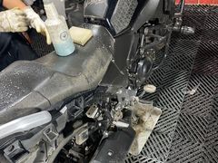 -摩道团机车工坊 摩托车维修 精洗店