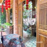在泉州被花包围的咖啡店💐
