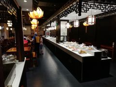 自助取餐区-清心素食自助餐厅(夫子庙店)