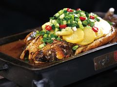 萝卜烤鱼-探鱼·鲜青椒爽麻烤鱼(三水广场店)