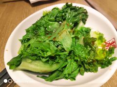 鸡汤灼生菜-泰煌鸡·上海白斩鸡·鸡汤面(鹤庆店)
