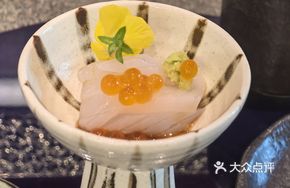 Squid with Salmon Roe