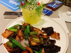 四川回锅肉-海口绿发希尔顿酒店-田园汇自助餐·三文鱼·海鲜