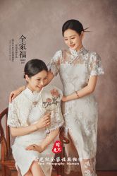 -时光纪亲子全家福照相馆(静安店母女写真父母纪念照)