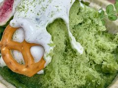 抹茶牛乳噗噗冰-似季甜铺·糖水·下午茶·小吃(麦地店)