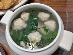 鲜嫩黄花鱼丸汤-将相和·海鲜蒸饺大连菜