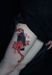 -木子·纹身店TATTOO穿孔·洗纹身