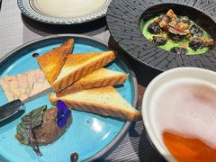 秘制鹅肝配面包GooseLiver-LA CREPERIE BRETONNE布列塔尼法式餐厅(天童北路店)