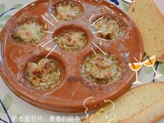 蒜香蜗牛配面包-萨莉亚意式餐厅(星海广场店)