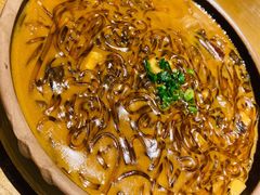 阿婆烧的手工苕粉-吃饭皇帝大土家民族菜(正大广场店)