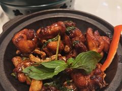 三杯鸡-鹿港小镇(悠唐店)