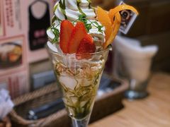抹茶脆脆软雪糕芭菲-Ufufu cafe(天神巷店)