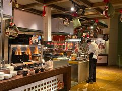 自助取餐区-怡咖啡海鲜自助餐厅(浦东香格里拉店)