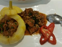 南瓜盅蒸排骨-至潮餐厅精致粤菜·活鲈鱼·走地鸡(珠江新城店)