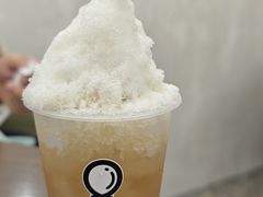 绿豆沙茶拿铁-缶乐FOLLOW咖啡