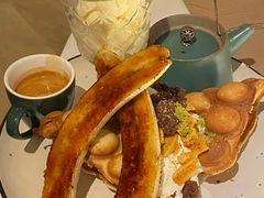 火焰香蕉冰淇淋鸡蛋仔-夏朵花园(复兴西路店)