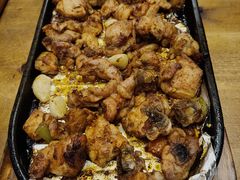 料理烤老味道鸡块-老东镇啤酒屋海鲜加工·蒸汽海鲜·海鲜烧烤(台东店)