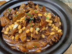 牛筋鸭胗焖黄豆-八张桌子(老店)
