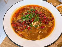 水煮牛肉-金豆角砂锅焖面(安贞店)