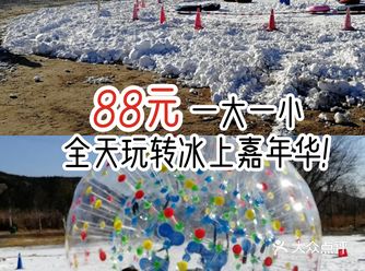 88元一大一小全天玩转冰上嘉年华！