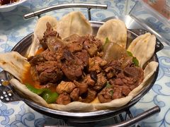 铁锅烀饼炒鸡-群英会·三国菜(曹魏古城店)