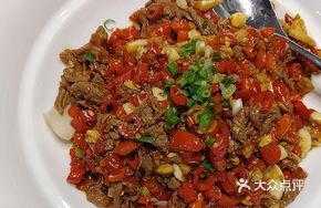 小炒金榜黄牛肉