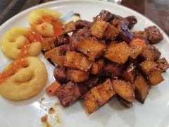 黑椒牛肉粒-七菜馆·东北菜·蒸饺(文体路店)