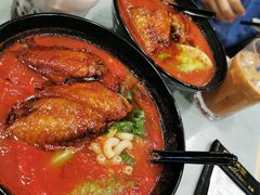 番茄浓汤鸡翅猪扒通粉-华嫂冰室(尖沙咀店)