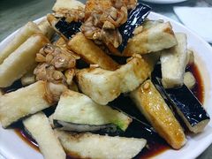蛤蜊肉拌茄子-华春餐馆(鱼山路店)