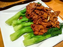 芥兰炒鲜牛肉-乐忻皇朝(上海中心大厦店)