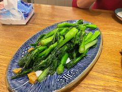 猪油渣生炒菜心-常来小聚·广州非遗传承餐厅(地王广场店)