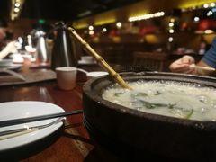 石锅沸腾牛蛙饭-绿茶餐厅(华联万柳店)