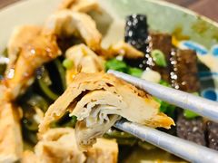 卤豆皮-阿英卤肉饭