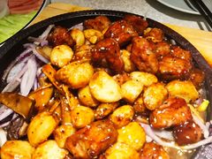 黑蒜子牛肉粒-乾园(天河城店)