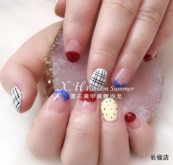 点击看大图 -夏花美甲美睫
